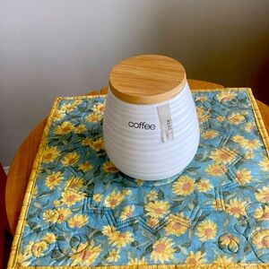 Liquid Lines Coffee Canister